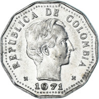 Monnaie, Colombie, 50 Centavos, 1971 - Colombia
