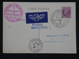 C1 FRANCE BELLE CARTE RR 1946 SIEGE DE PARIS 1870  A PORNICHET +BALLON MONTé +AEROPHILATELIE +AFF. PLAISANT - 1927-1959 Brieven & Documenten