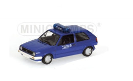 Volkswagen Golf - THW - 1985 – Blue - Minichamps - Minichamps