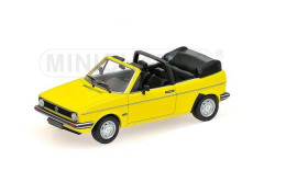 Volkswagen Golf Cabriolet - 1980 - Yellow - Minichamps - Minichamps