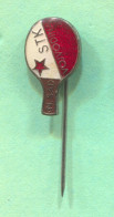 Table Tennis Tischtennis Ping Pong - STK Vojvodina Novi Sad Serbia, Vintage Pin Badge Abzeichen - Tafeltennis