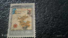 PORTEKİZ-1900- 10---        1$        USED       İNDİA - Used Stamps