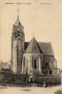 S29-028 Champigny - L'Eglise Vue De Dos - Champigny