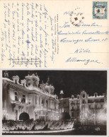 MONACO - TIMBRE DE RECOUVREMENT (1 FC) SURCHARGÉ : POSTES - SEUL SUR LETTRE / CARTE POSTALE - 1938 (al873) - Brieven En Documenten