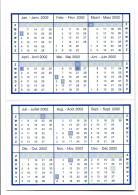 Gent Europetrol Kalender 2002 Calendrier Htje - Petit Format : 2001-...