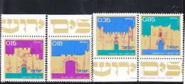 23° ANNIVERSAIRE DE L'INDéPËNDANCE 4 VALEURS AVEC BANDELETTES NEUF ** N°437/440 YVERT ET TELLIER 1971 - Unused Stamps (without Tabs)