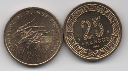 Equatorial Guinea - 25 Francos 1985 UNC Lemberg-Zp - Equatorial Guinea