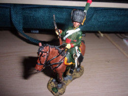 Soldat De Plomb " Chasseur De La Garde Impériale " - 1809 - France - Empire - Delprado - Figurine - Cavalerie - Soldados De Plomo