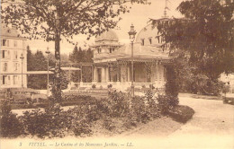 FRANCE - 88 - VITTEL - Le Casino Et Les Nouveaux Jardins - Carte Postale Ancienne - Contrexeville