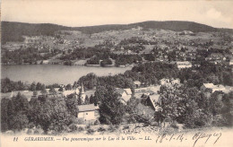 FRANCE - 88 - GERARDMER - Vue Panoramique Sur Le Lac Et La Ville - Carte Postale Ancienne - Gerardmer