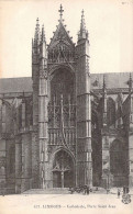 FRANCE - 87 - LIMOGES - Cathédrale Porte Saint Jean - Carte Postale Ancienne - Limoges