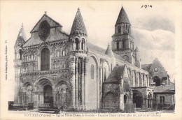 FRANCE - 86 - POITIERS - Eglise Notre Dame La Grande - Façade Ouest Et Sud - Carte Postale Ancienne - Poitiers