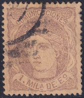 Spain 1870 Sc 159 España Ed 102a Used - Usados