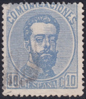 Spain 1873 Sc 181 España Ed 121 Used Light Cancel - Oblitérés