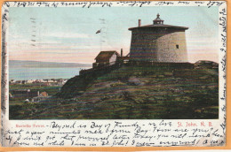 St. John New Brunswick Canada Old Postcard - St. John