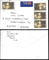 South Africa Cover To Austria 1981. Scouts Stamps - Lettres & Documents