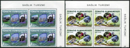 Türkiye 2018 Mi 4456-4457 MNH Health Tourism, Hospitals, Medical Science, Hands, Spa [Block Of 4] - Unused Stamps