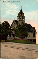 New Hampshire Derry Baptist Church Curteich - Derry Village