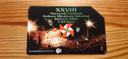 Phonecard Poland - Scout Festival, Kielce - Pologne