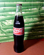 MAROC ANCIENNE BOUTEILLE COCA COLA  RARE 1/2 LITRE Collection Vintage Années 80 - Limonade