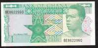 GHANA   P17a    1   CEDI    1982  #BE    UNC. - Ghana