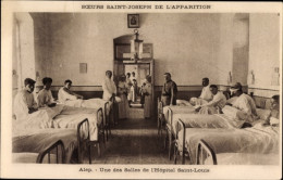 CPA Aleppo Syrien, Une Des Salles De L'Hopital Saint Louis - Syrie