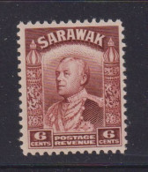 SARAWAK - 1934  Charles Brooke 6c  Never Hinged Mint - Sarawak (...-1963)