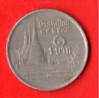 THAÏLANDE . MONNAIE . 1 BAHT . RAMA IX . ประเทศไทย . 1 บาท - Réf. N°272B - - Tailandia