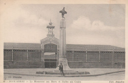 Algérie - SOUK AHRAS - Le Monument Aux Morts Et Halles Aux Grains - Souk Ahras