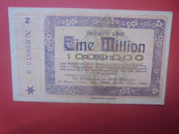 AHRWEILLER 1 MILLION 1923 - Collezioni