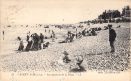 FRANCE - 80 - CAYEUX SUR MER - Vue Générale De La Plage - Carte Postale Ancienne - Cayeux Sur Mer