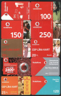 Vodafone Cards Lot (30 Pcs) - Collections