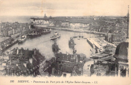 FRANCE - 76 - DIEPPE - Panorama Du Port Pris De L'église Saint Jacques - Carte Postale Ancienne - Dieppe