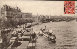 ROYAUME UNI - LONDRES - Thames Embarquement - Bateau Vapeur - 1912 - River Thames