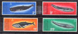 Territorio Antártico Británico Nº Yvert 64/67 ** BALLENAS (WHALES) - Ongebruikt