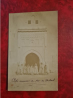 Delcampe - Carte MAROC POSTE DE BOU DENIB CARTE PHOTO PORTE COMMUNE - Fez