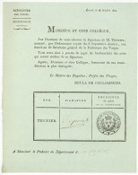 Epinal 1820 Teynier Secretaire General Departement Vosges - Documenti Storici