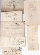 France Marque Postale - Ensemble Oblitérations / Marques De Paris XIXe Quelques Unes Du XVIIIe - 55 Exemplaires - 1801-1848: Precursori XIX
