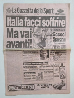46721 Gazzetta Dello Sport 09/07/1994 - Mondiali USA 94 Quarti Italia Spagna - Sports