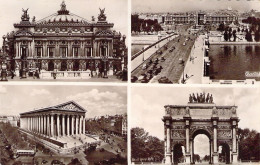 FRANCE - 75 - PARIS - Multi Vues - Carte Postale Ancienne - Mehransichten, Panoramakarten