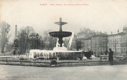Nancy * La Place Carnot * Le Château D'eau En Hiver * Fontaine - Nancy