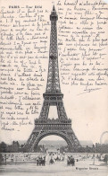 FRANCE - 75 - PARIS - Tour Eiffel - Carte Postale Ancienne - Eiffeltoren