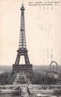 FRANCE - 75 - PARIS - Tour Eiffel - Vu Prise Du Trocadéro - Carte Postale Ancienne - Eiffelturm