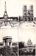 FRANCE - 75 - PARIS - Multi Vues - Carte Postale Ancienne - Multi-vues, Vues Panoramiques