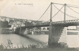 Triel Sur Seine * Vue Sur Le Pont Suspendu - Triel Sur Seine