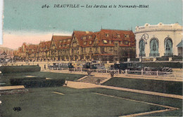 FRANCE - 14 - DEAUVILLE - Les Jardins Et Le Normandy Hôtel - Carte Postale Ancienne - Trouville