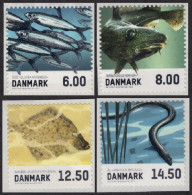 Dinamarca 2013 Correo 1698/71 **/MNH Fauna Marina / Piscis. (4sellos)  - Unused Stamps