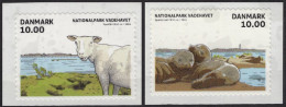 Dinamarca 2015 Correo 1781/82 **/MNH Fauna / Parque Nacional Del Mar De Wadden. - Nuovi