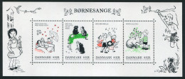 Dinamarca 2016 Correo 1843 HB **/MNH Arte / Canciones Y Rimas Infantiles Para N - Nuovi