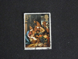 GRANDE BRETAGNE ROYAUME UNI GB UK YT 499 OBLITERE - NOËL CHRISTMAS ADORATION DES BERGERS - Used Stamps